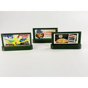 Vintage Lionel O O27 Advertising Signs Kellogg’s Corn Flakes MPC Train Billboard